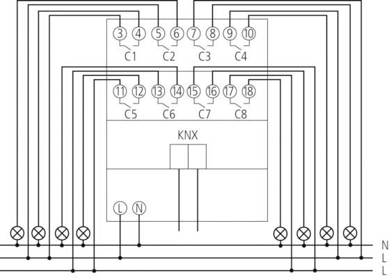 Theben Schaltaktor Fach Rm S Knx