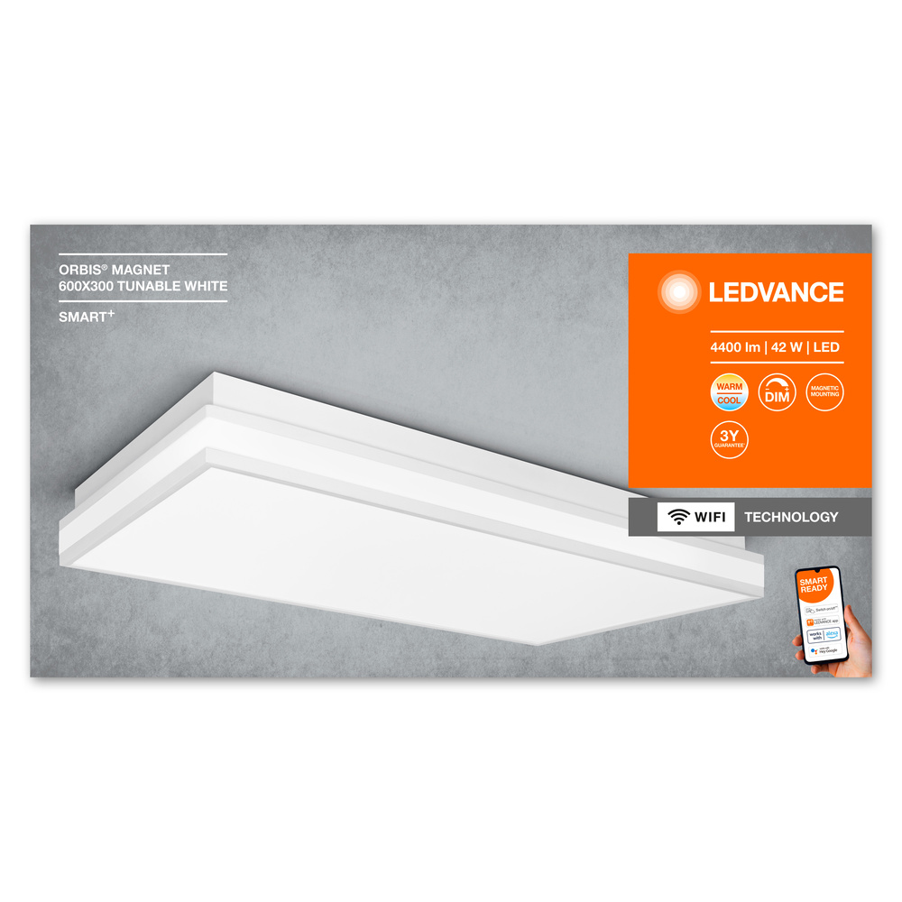 Ledvance Led Ceiling Light Dimmable Smart With Wifi Technology Tw