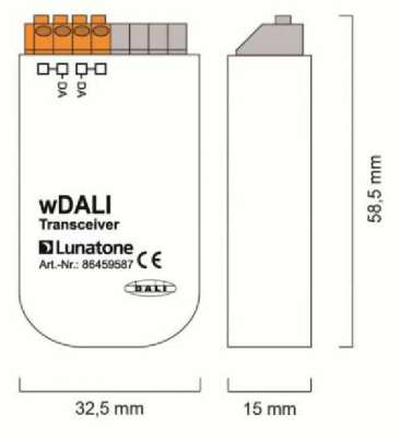 Lunatone Light Management Dali Controller Wdali Mc Transceiver