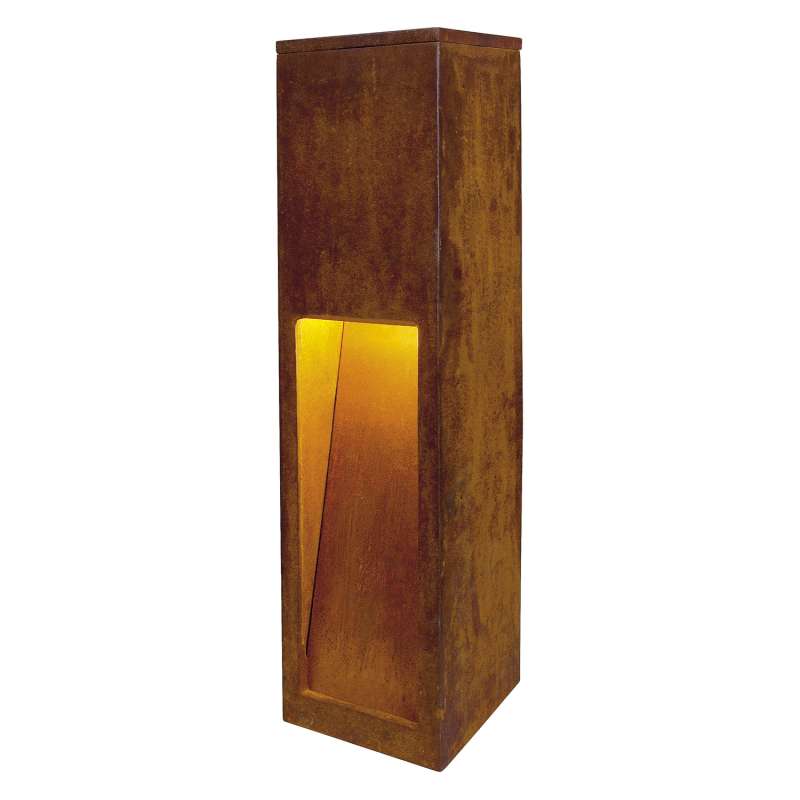 SLV RUSTY 70 Outdoor Standleuchte TC DSE IP55 Rund Stahl Gerostet