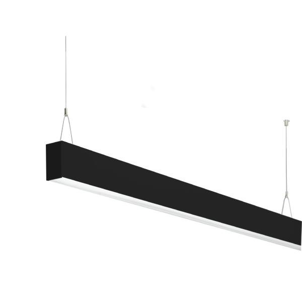 Brumberg LED-Pendel-Profilleuchte direkt/indirekt, schwarz - 77323084