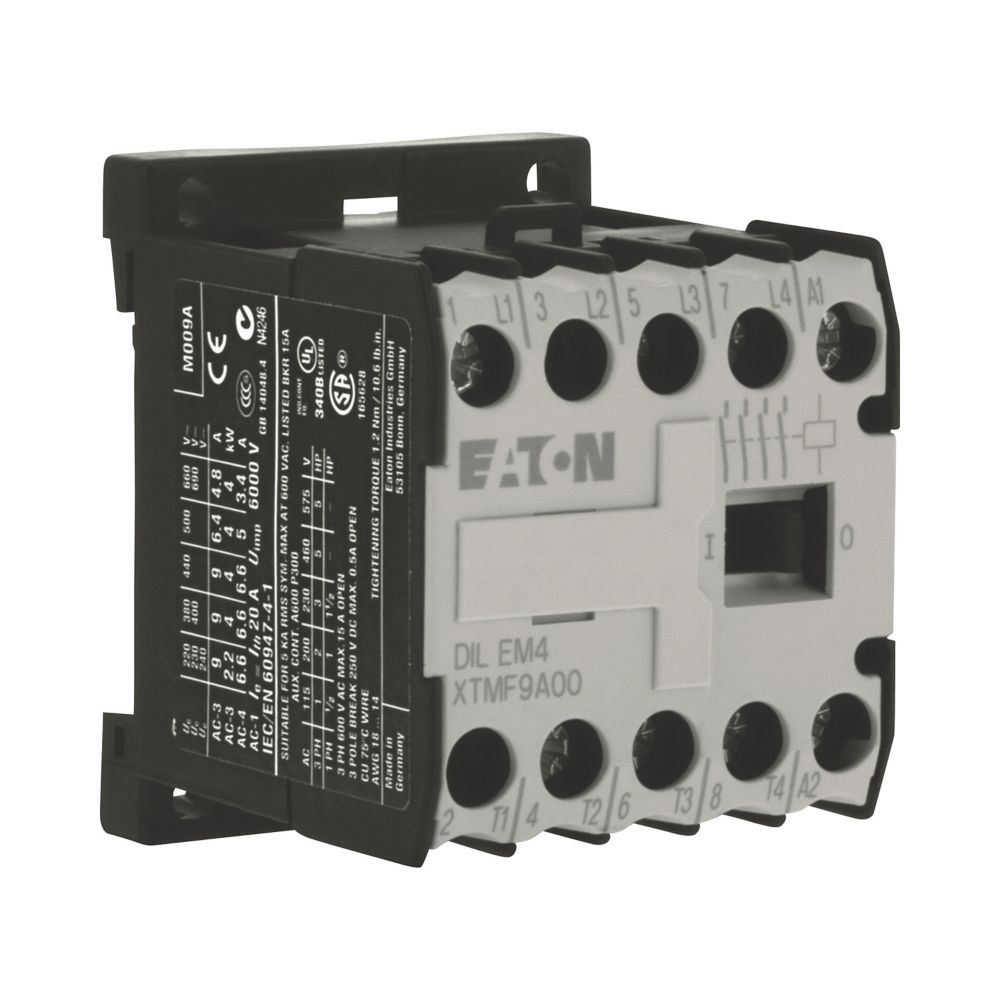 Eaton Leistungsschütz AC-3/400V:4kW 4p DILEM4(230V50HZ) - 51804
