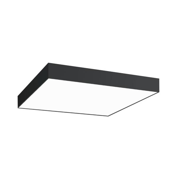 BRUMBERG LED-Deckenlampe Biro Square, on/off, schwarz, 4000K günstig online kaufen