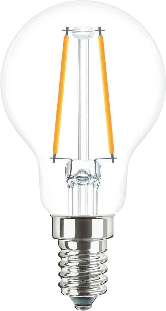 Philips Lighting LED-Tropfenlampe E14 klar Glas CorePro LED#34774800 günstig online kaufen