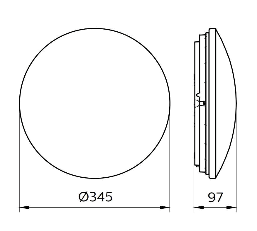 Philips Lighting LED Wandleuchte 3000K, weiß WL060V #96011499 günstig online kaufen