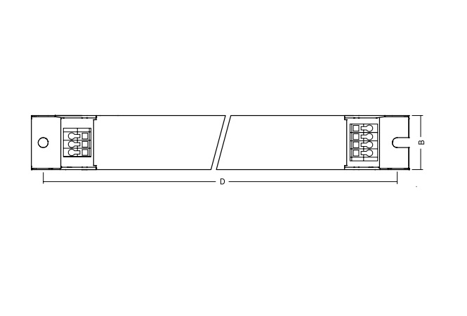 Hadler Luxtronic Linear IV LED 4x10W - 3 C 410 06 6