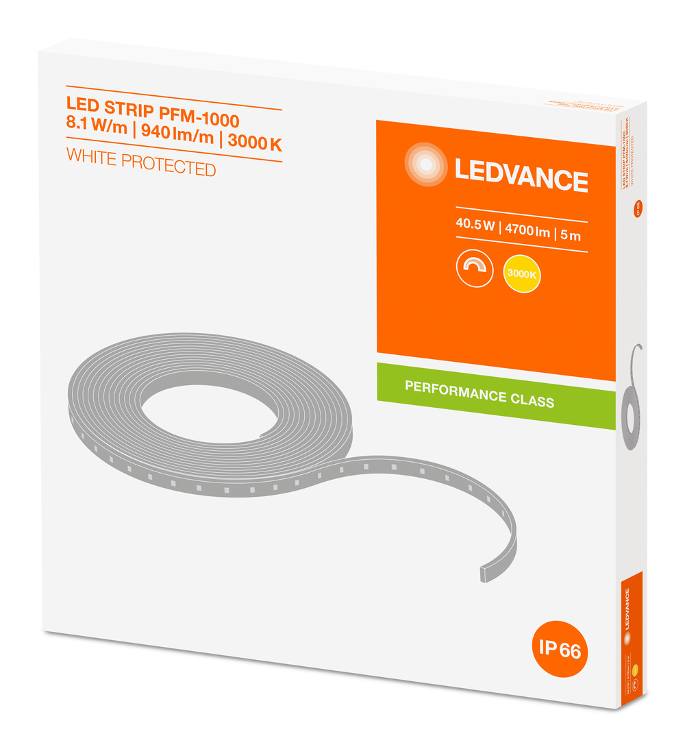 Ledvance LED-Strip PERFORMANCE-1000 PROTECTED -1000/830/5/IP66 - 4058075236066