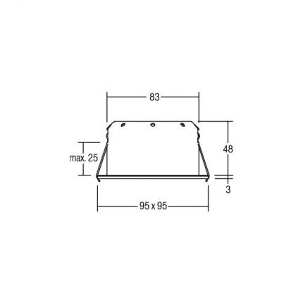 Brumberg einbaustrahler ip44