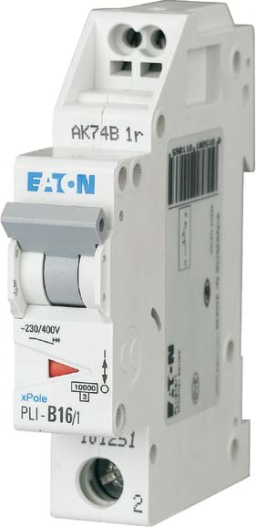 Eaton Leitungsschutzschalter B 16A, 1p Steckkl. PLI-B16/1 - 101251