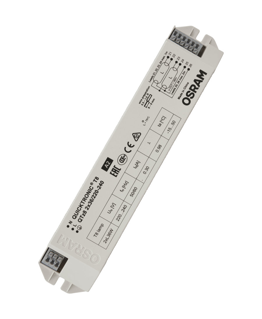 Vorschaltgerät für Leuchtschtofflampe - Leuchteneinbau - EVG 4-13 501220-K2