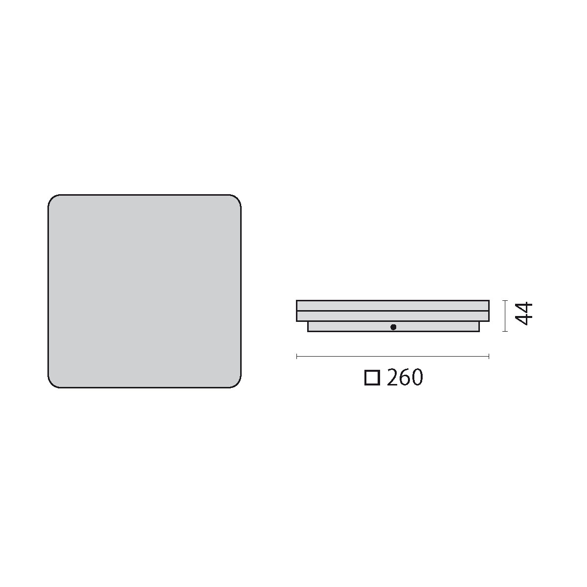 Performance in Light LED-Wand-u. Deckenleuchte 3000K/4000K 3105558