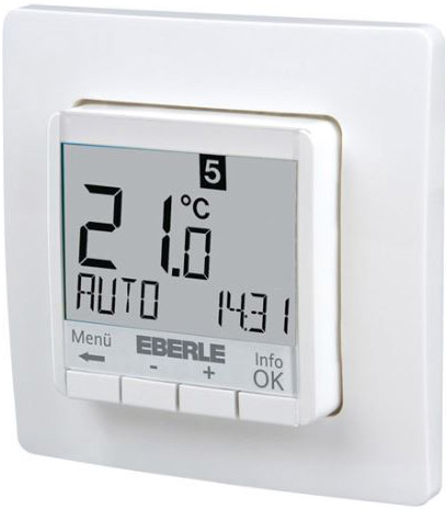 Eberle Controls UP-Uhrenthermostat FIT 3 R / weiß - 527810000000 günstig online kaufen