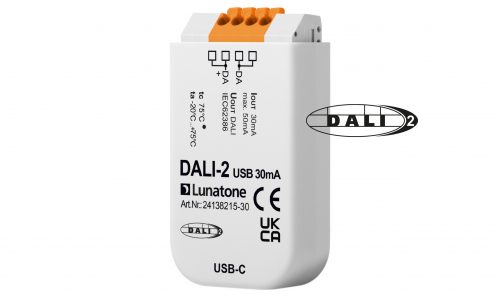 Lunatone DALI communicator DALI-2 USB 30mA – 24138215-30