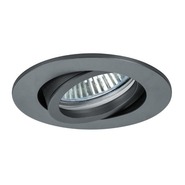 Brumberg LED-Einbaustrahler, titan matt, rund - 12373643 günstig online kaufen