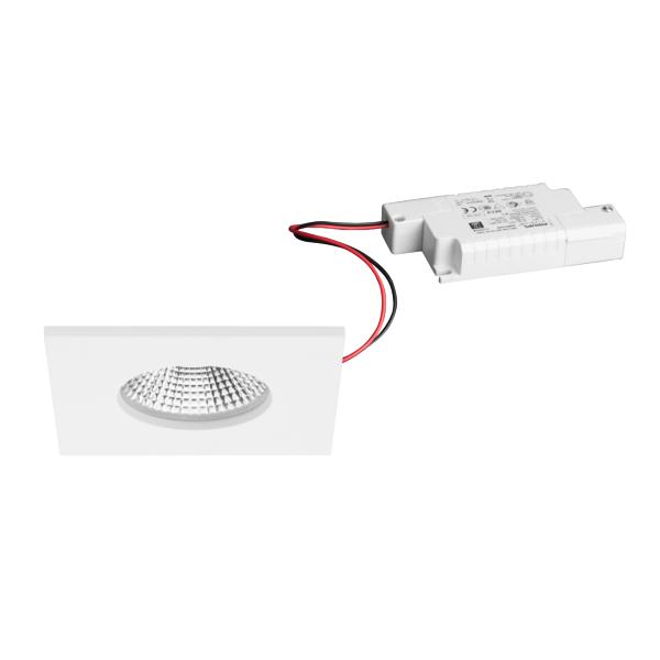 Brumberg recessed LED downlightset, IP65, phase cut dimmable - 39481173