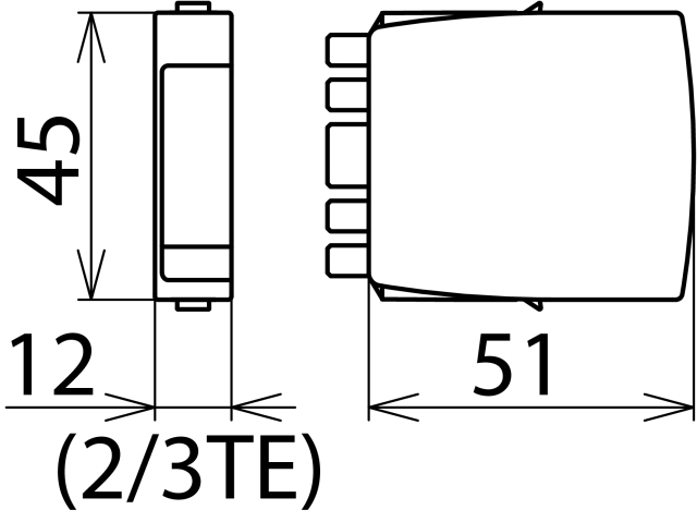 DEHN Kombi-Ableiter-Modul Blitzductor XT BXT ML4 BD 48 - 920345