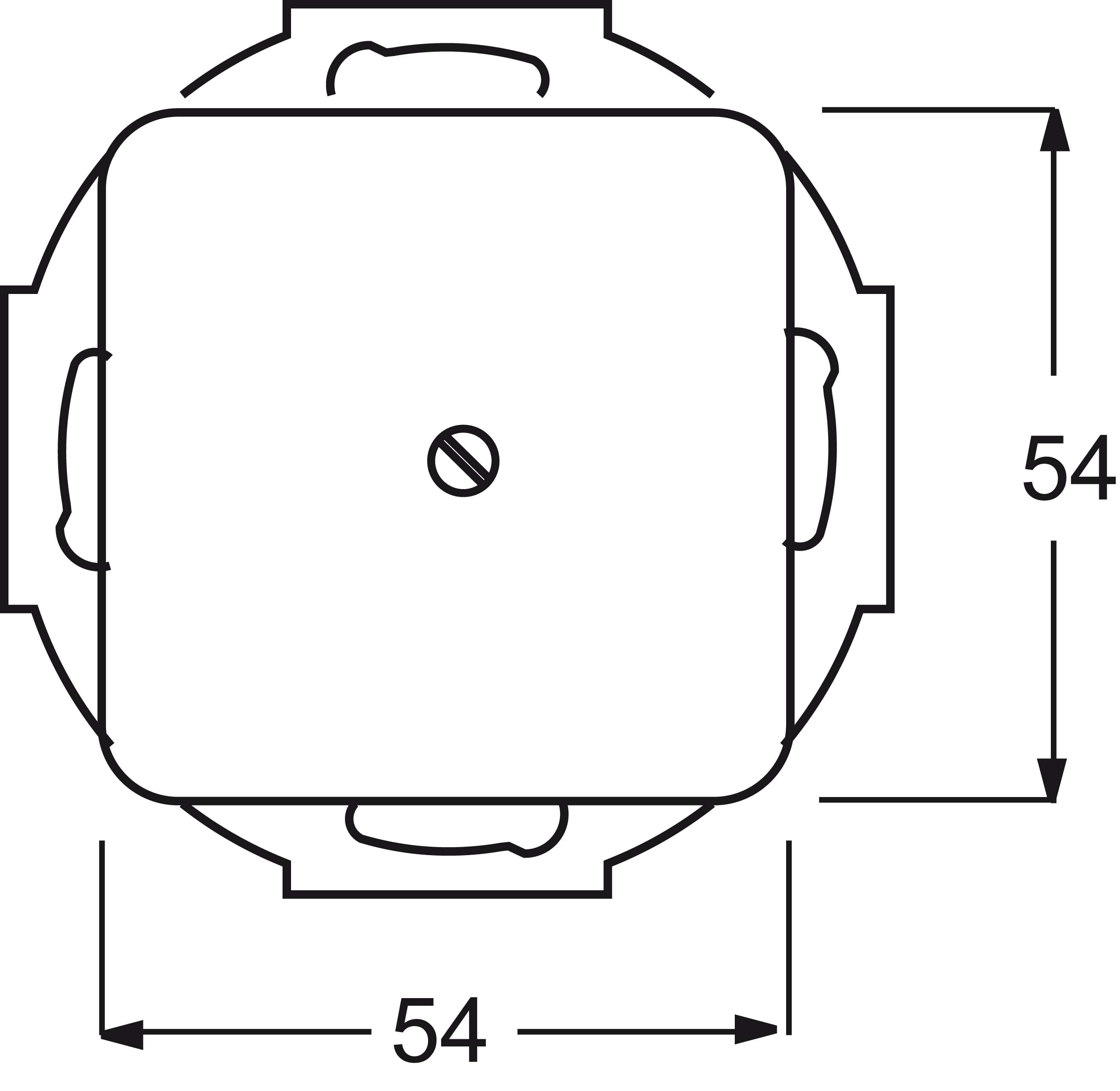 Busch-Jaeger Blindzentralscheibe ws mit Tragring 2538-212 - 2CKA001715A0218 günstig online kaufen