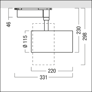 Zumtobel Group LED-Stromschienenstrahler 930 VIV2L 6000 #60716546 günstig online kaufen