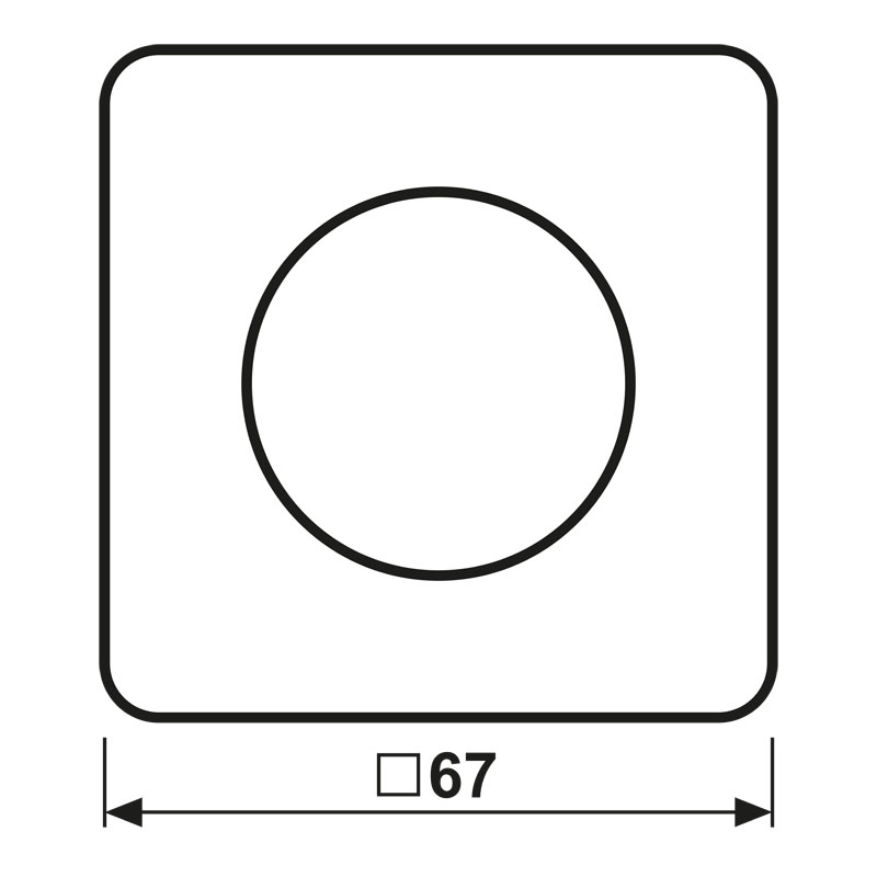 Jung Abdeckung mit Drehknopf Serie CD, platin CD 1740 PT - CD1740PT günstig online kaufen