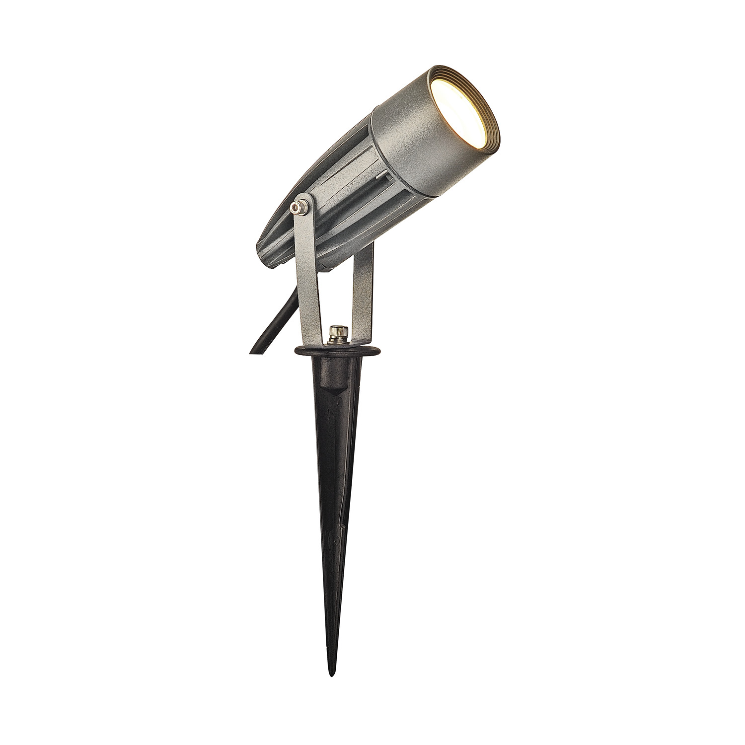 SLV SYNA, Outdoor Spiessleuchte, LED, 3000K, IP55, silbergrau, 230V, 8,6W - 227504