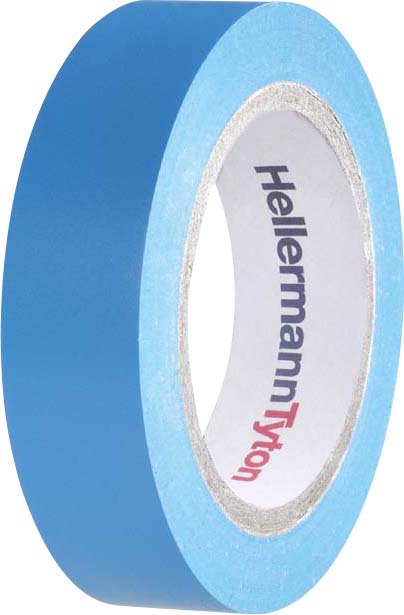 HellermannTyton PVC Isolierband blau Flex 15-BU15x10m - 710-00100