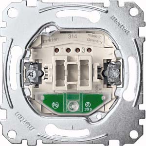 Merten Aus-Kontrollschalter-Eins. 2-pol.16AX 250VAC MEG3602-0000