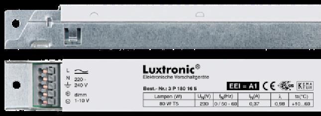 Hadler Luxtronic EVG Linear IV 80W - 3 P 180 16 5