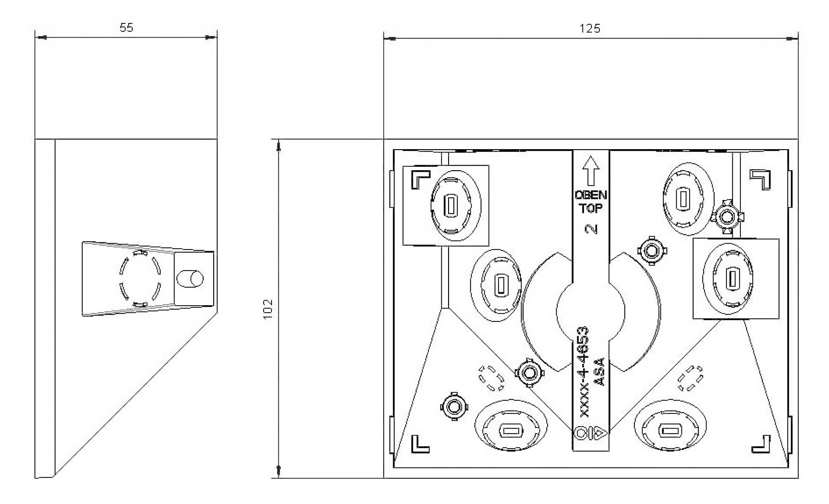 Busch-Jaeger Decken-/Eckadapter f.Bu.-Wä. 6868-204 - 2CKA006800A2558 günstig online kaufen