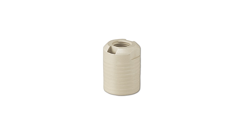BJB Snap on insulating cap thread M10x1 for G9 with plain barrel - 25.934.-306.51