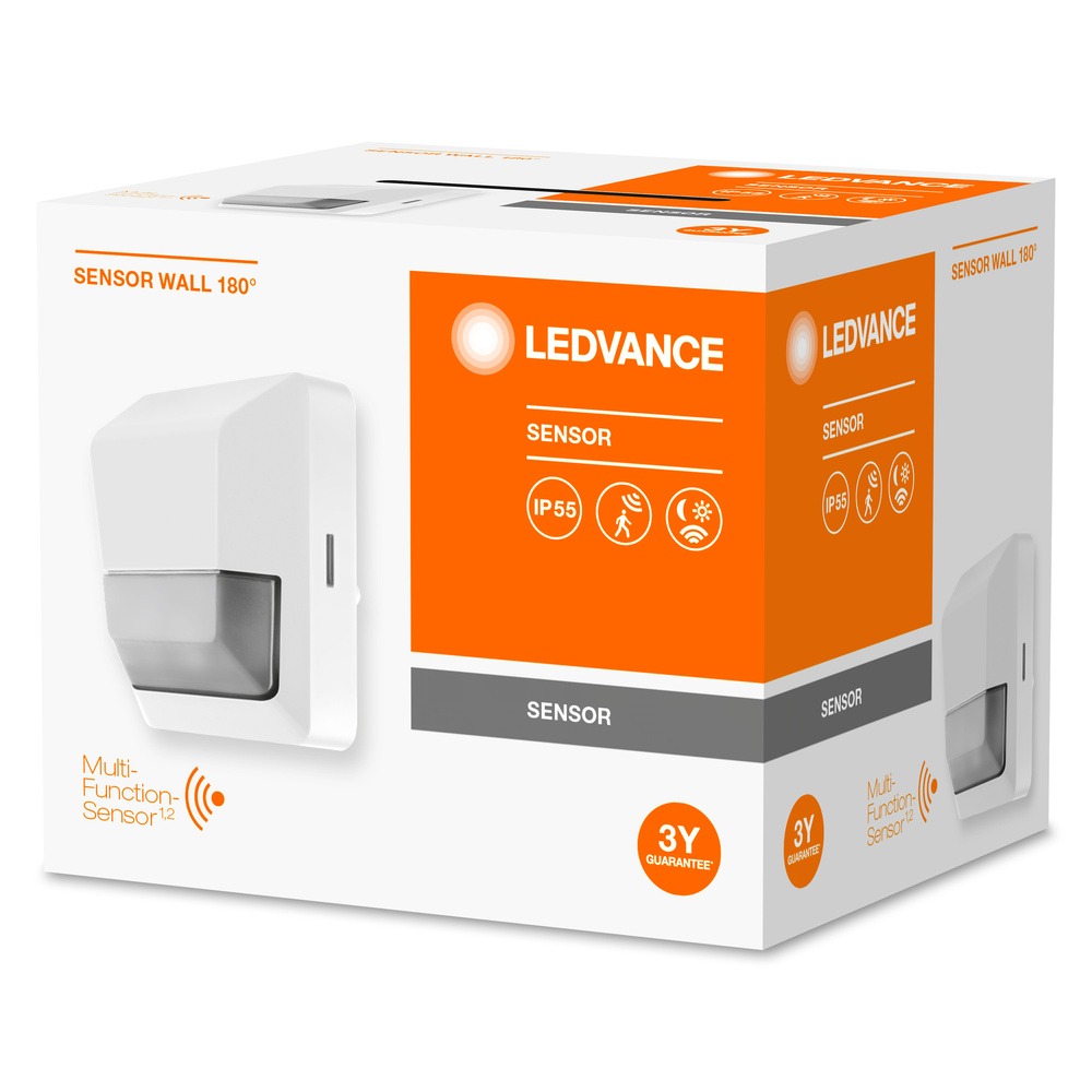 Ledvance Sensor SENSOR WALL 180DEG IP55 WT - 4058075244771