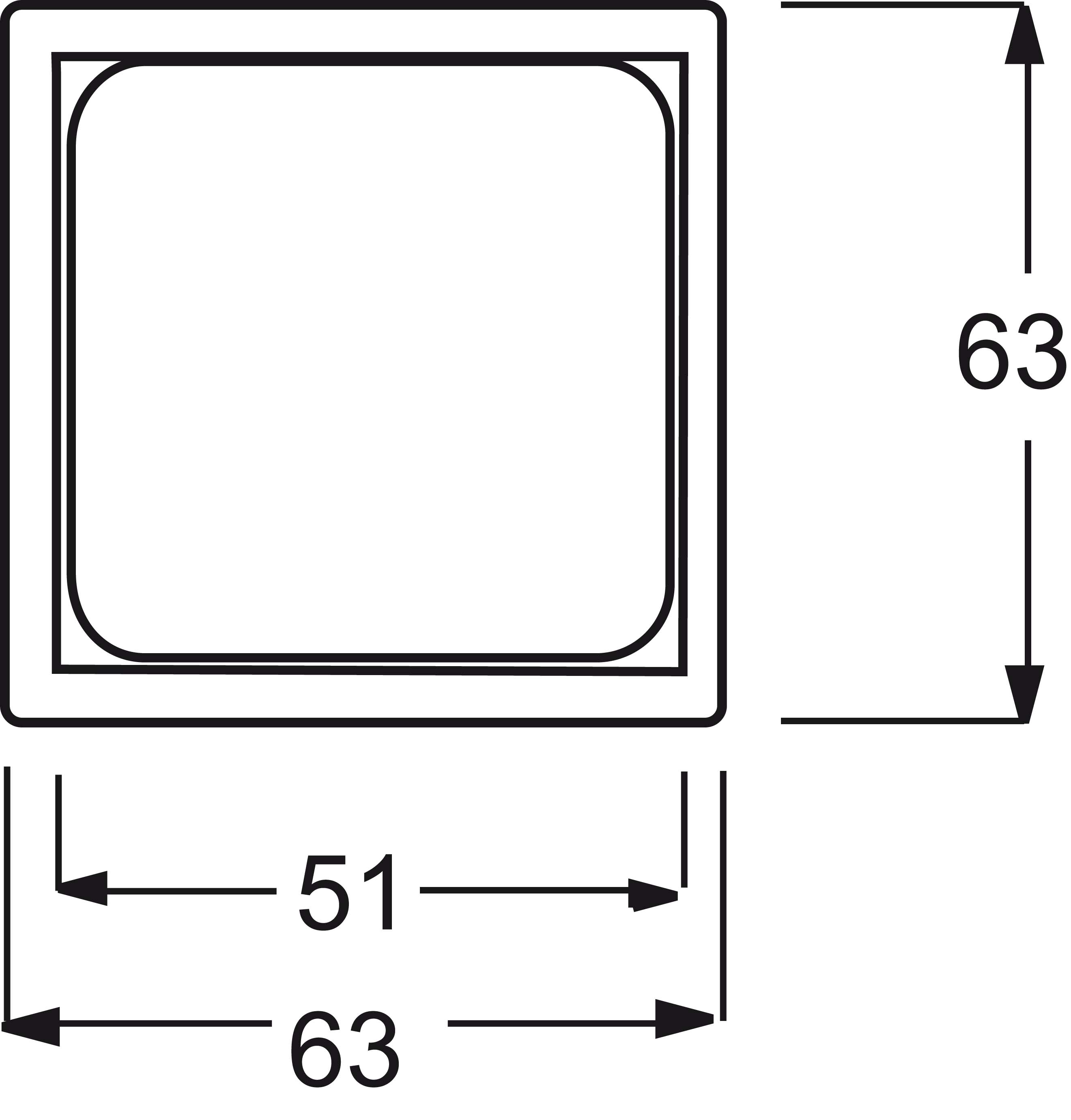 Busch-Jaeger Zentralscheibe eds 50x50,f.TAE-Einsatz 1746/10-866 - 2CKA00171 günstig online kaufen