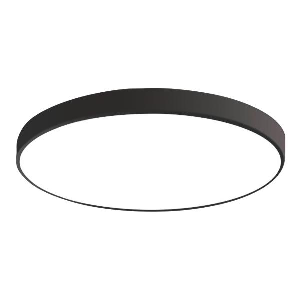 Brumberg LED surface-mounted ring light, DALI dimmable, textured black - 13690184