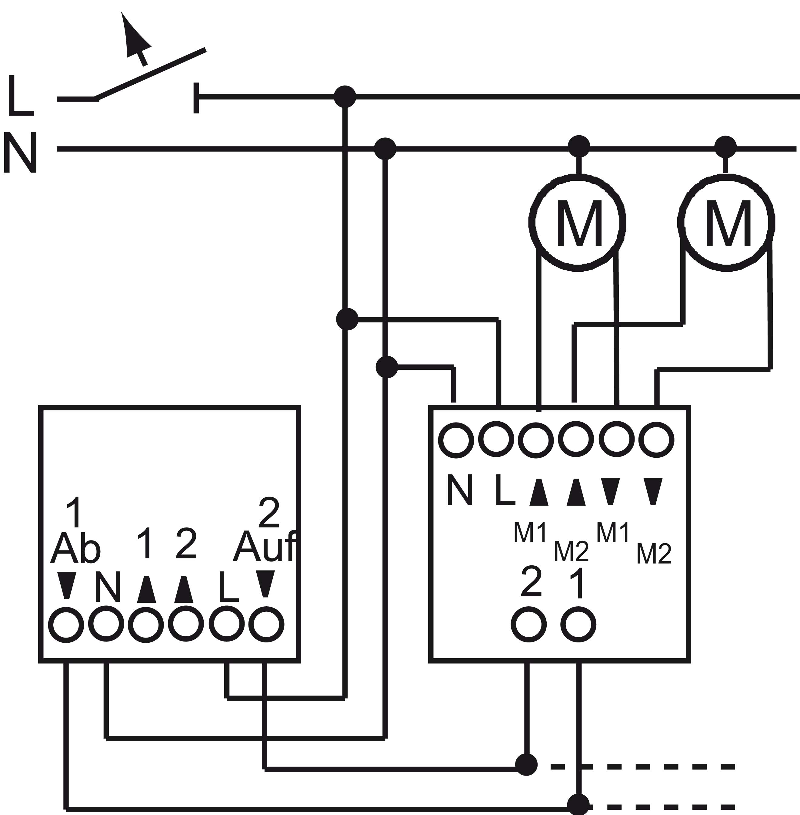 Busch-Jaeger Jalousiecontrol-Einsatz 2Schliesser 3A 690VA 6411 U-101