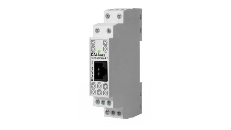 Lunatone Light Management Zentrales DALI-Control Module DALI 4Net - 22176666