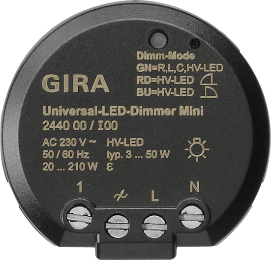 Gira Uni-LED-Dimmer Mini 244000 günstig online kaufen