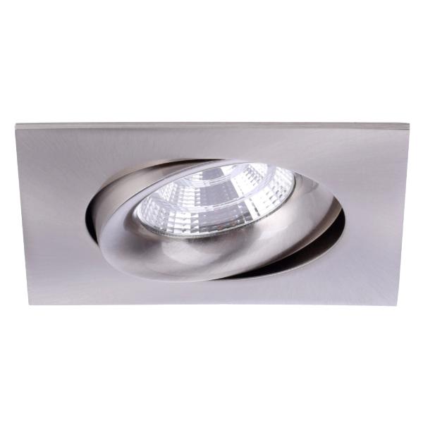 Brumberg LED-Einbaustrahler, dim2warm, nickel matt, quadratisch - 12486153 günstig online kaufen