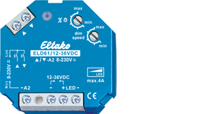 Eltako LED-Dimmschalter 12-36V DC ELD61/12-36V - 61100865