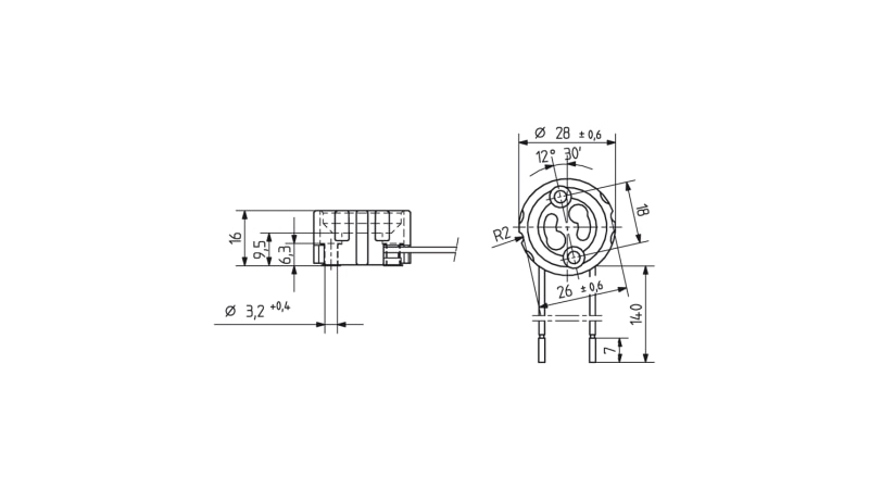 BJB Halogenlampenfassung GU10 für HV-Lampen 25.819.3801.00