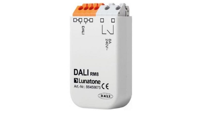 Lunatone Lichtsteuerung Relais DALI RM8 - 86458675