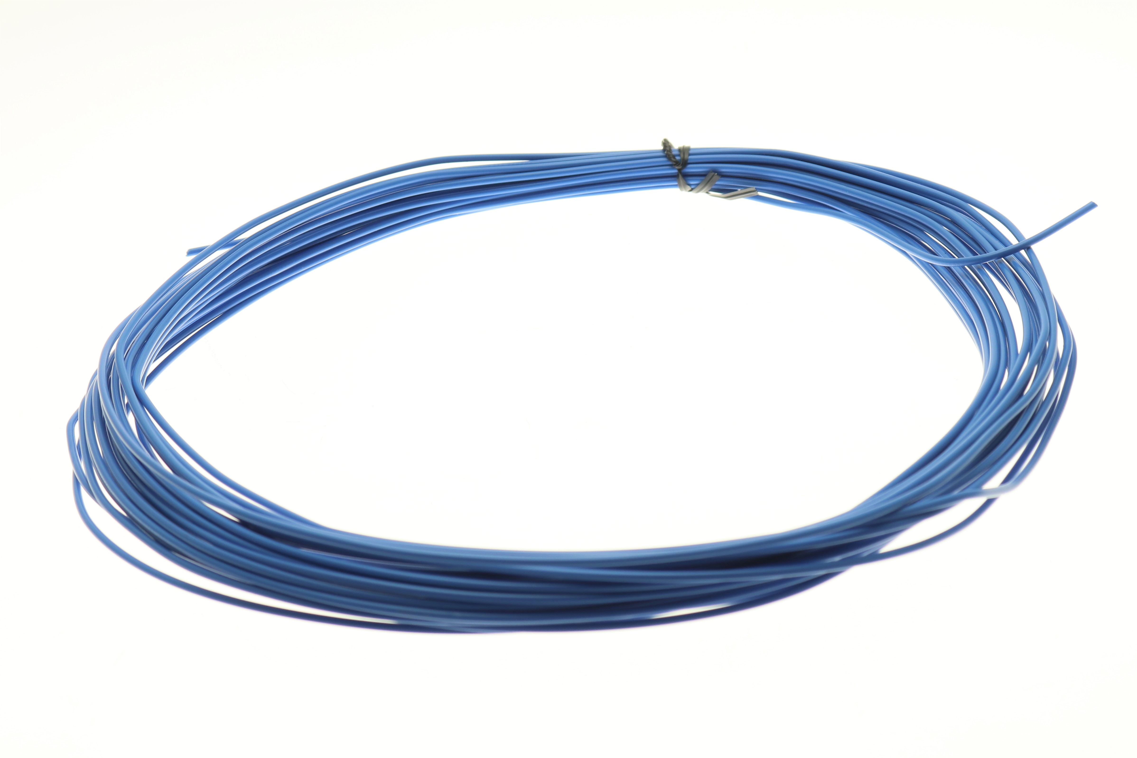 watt24 Litze H05V2-U 1x0,75mm² starr blau 15m Ring - 3439081