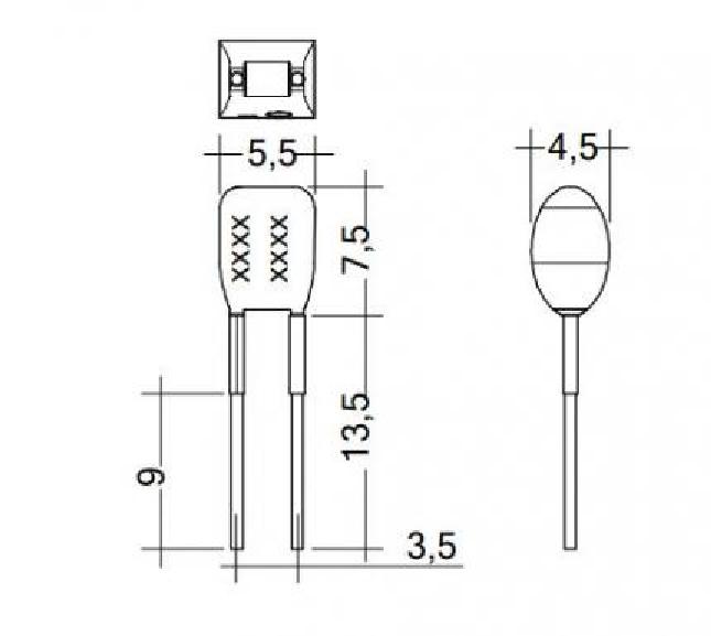 Tridonic Resistor I-SELECT 2 PLUG 700MA BL - 28001118