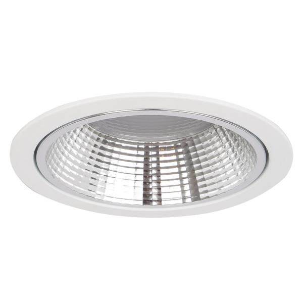 Brumberg recessed LED downlight, DALI dimmable, textured white - 12553173