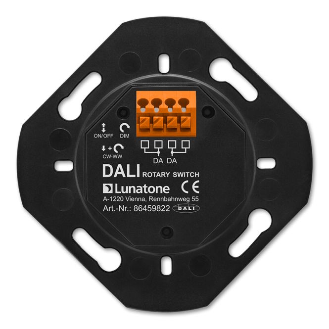 Lunatone rotary knob DALI ROT RGBW PS 70mA – 86459822-RGBW-PS