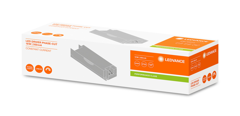 Ledvance LED-Treiber PHASE-CUT PERFORMANCE -18/220-240/350 - 4058075239838
