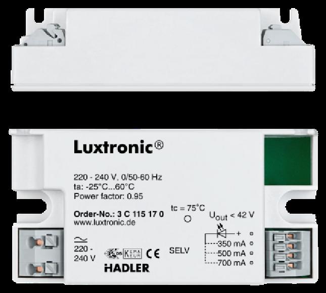 Hadler Luxtronic Kompakt II LED 15W - 3 C 115 17 0
