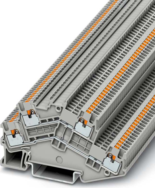 Phoenix Contact Doppelstock-Klemme 0,14-1,5qmm, grau PTTBS 1,5/S - 3214657