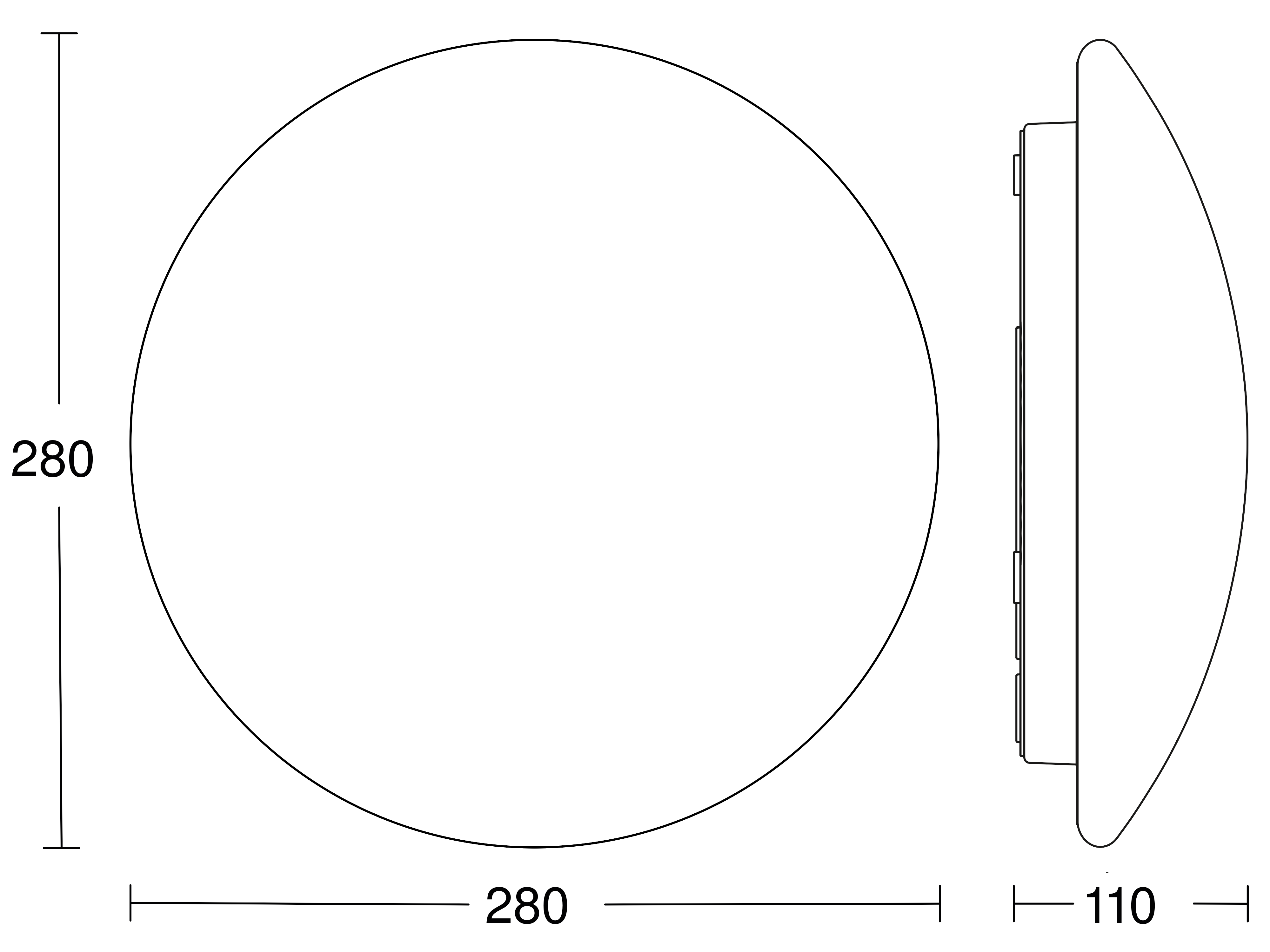 Steinel Sensor-LED-Innenleuchte 4000k RS PRO P1-R S - 56032 günstig online kaufen