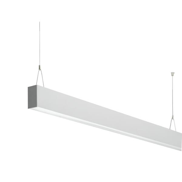 Brumberg LED Pendel-Profilleuchte direct, silver, rectangular - 77234698