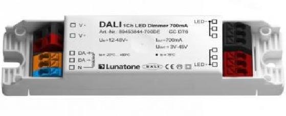 Lunatone Light Management LED-Dimmer DALI 1Ch CC 1500mA - 89453844-1500DE