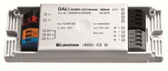 Lunatone Light Management LED-Dimmer DALI RGBW 250mA gem- - 86458912-250GM